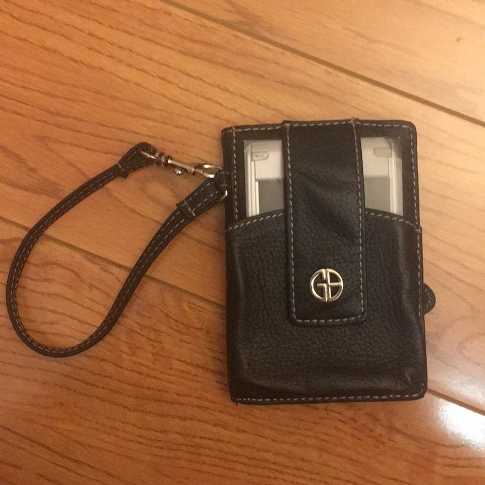 BLACK PHONE WALLET